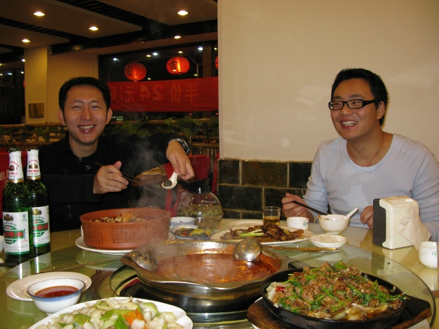 Qinghua University Students, Michael (L) and Jay (R)