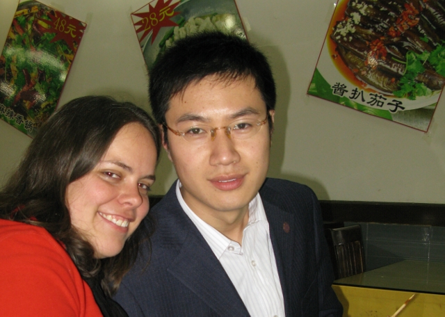 This was with Ross having chuar after the speech contest. (which is why he is in a suit...the tie came off right away!)