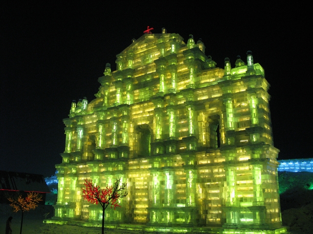 The ruins of St. Paul College Cathedral. It was the largest Chr**tian Church in Asia at its time.  It was built from 1582 to 1602.