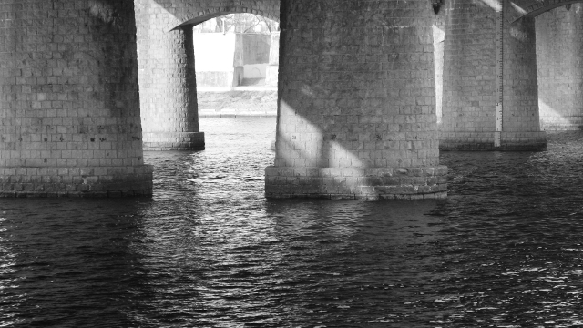 One of the bridges we saw while biking